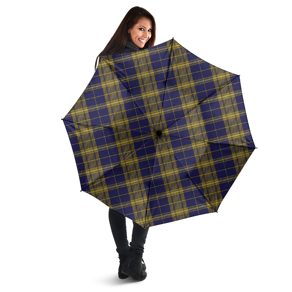 Morris of Wales Tartan Umbrella - Tartanvibesclothing