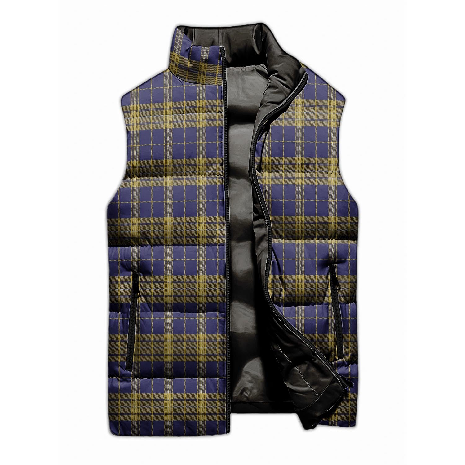 Morris of Wales Tartan Sleeveless Puffer Jacket Unisex M - Tartan Vibes Clothing