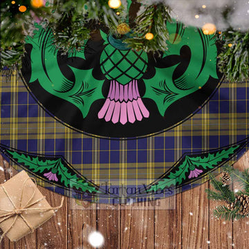 Morris of Wales Tartan Christmas Tree Skirt Scottish Thistle Style - Tartan Vibes Clothing