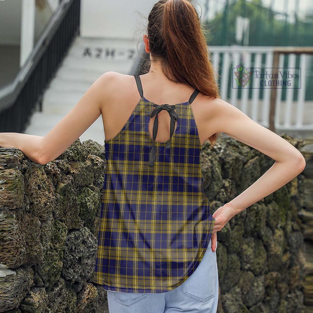 Morris of Wales Tartan Loose Halter Neck Camisole - Tartan Vibes Clothing