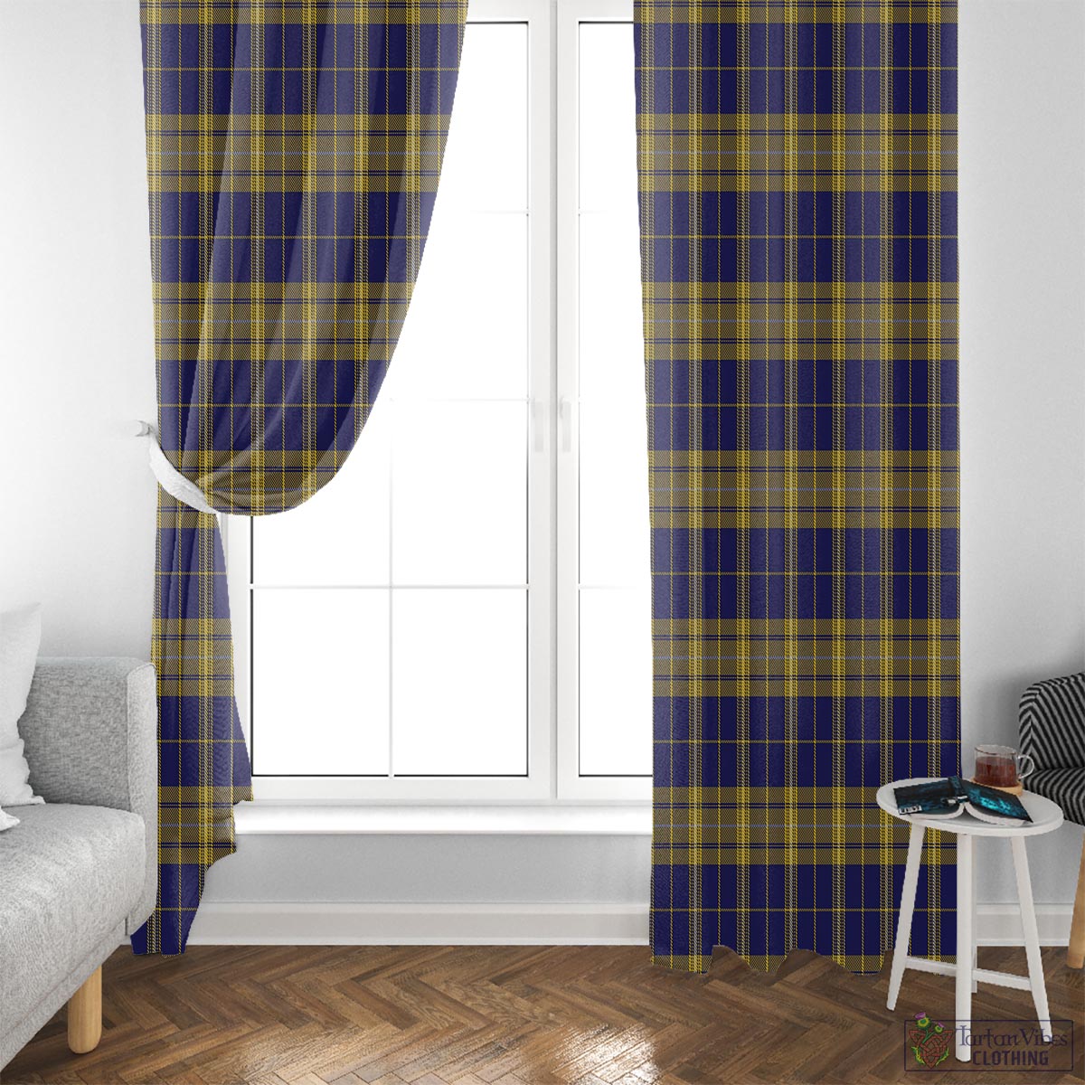 Morris of Wales Tartan Window Curtain