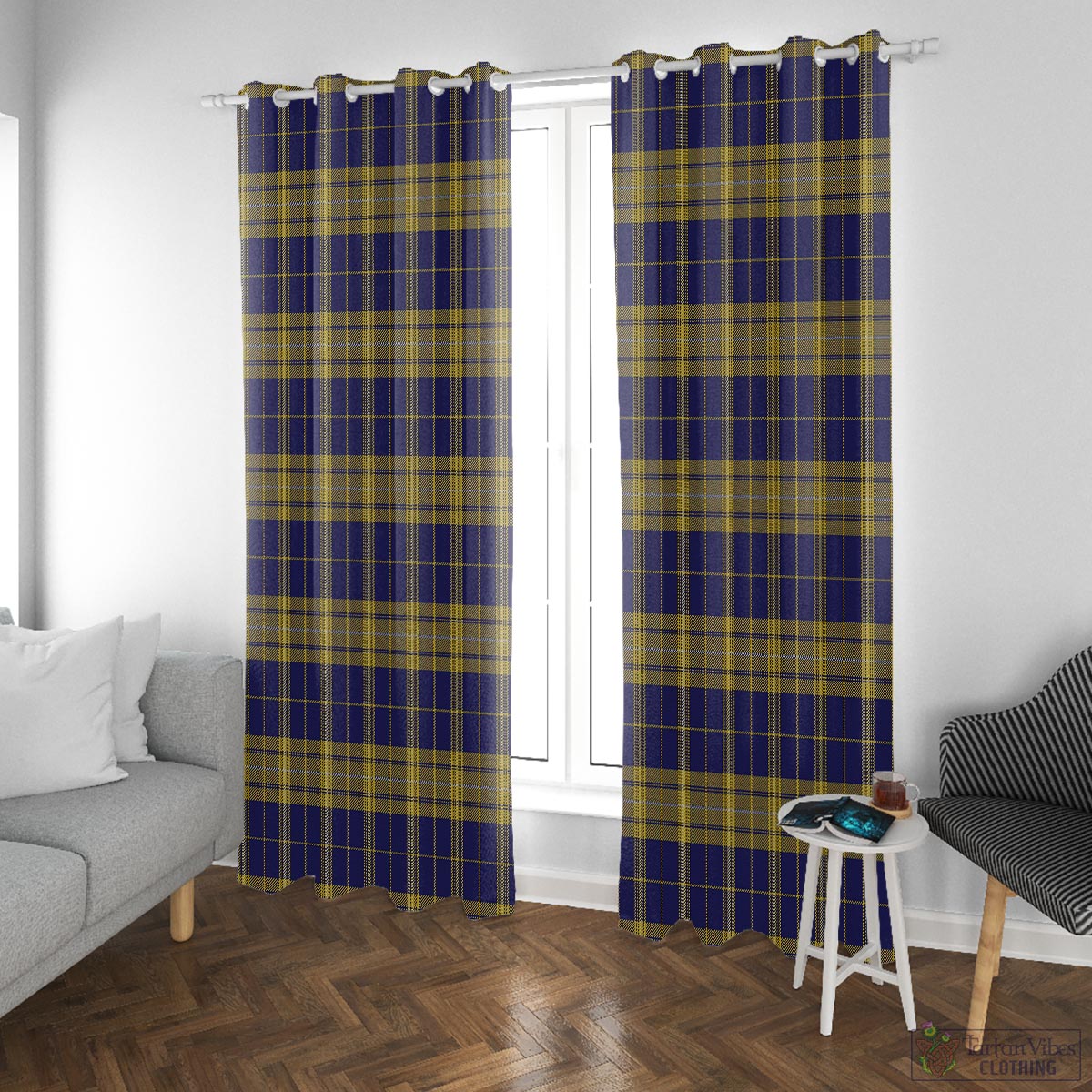 Morris of Wales Tartan Window Curtain