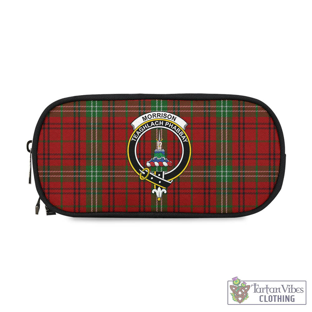 Tartan Vibes Clothing Morrison Tartan Pen and Pencil Case with Family Crest