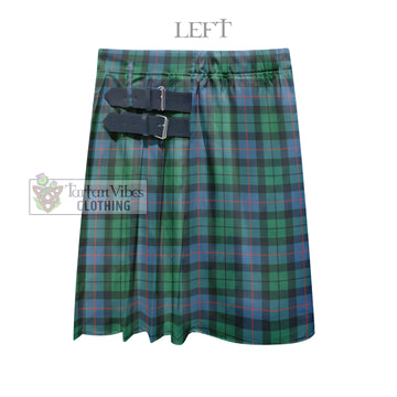 Morrison Ancient Tartan Men's Pleated Skirt - Fashion Casual Retro Scottish Kilt Style