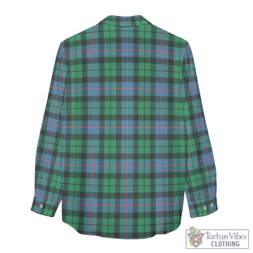 Morrison Ancient Tartan Womens Casual Shirt with Family Crest