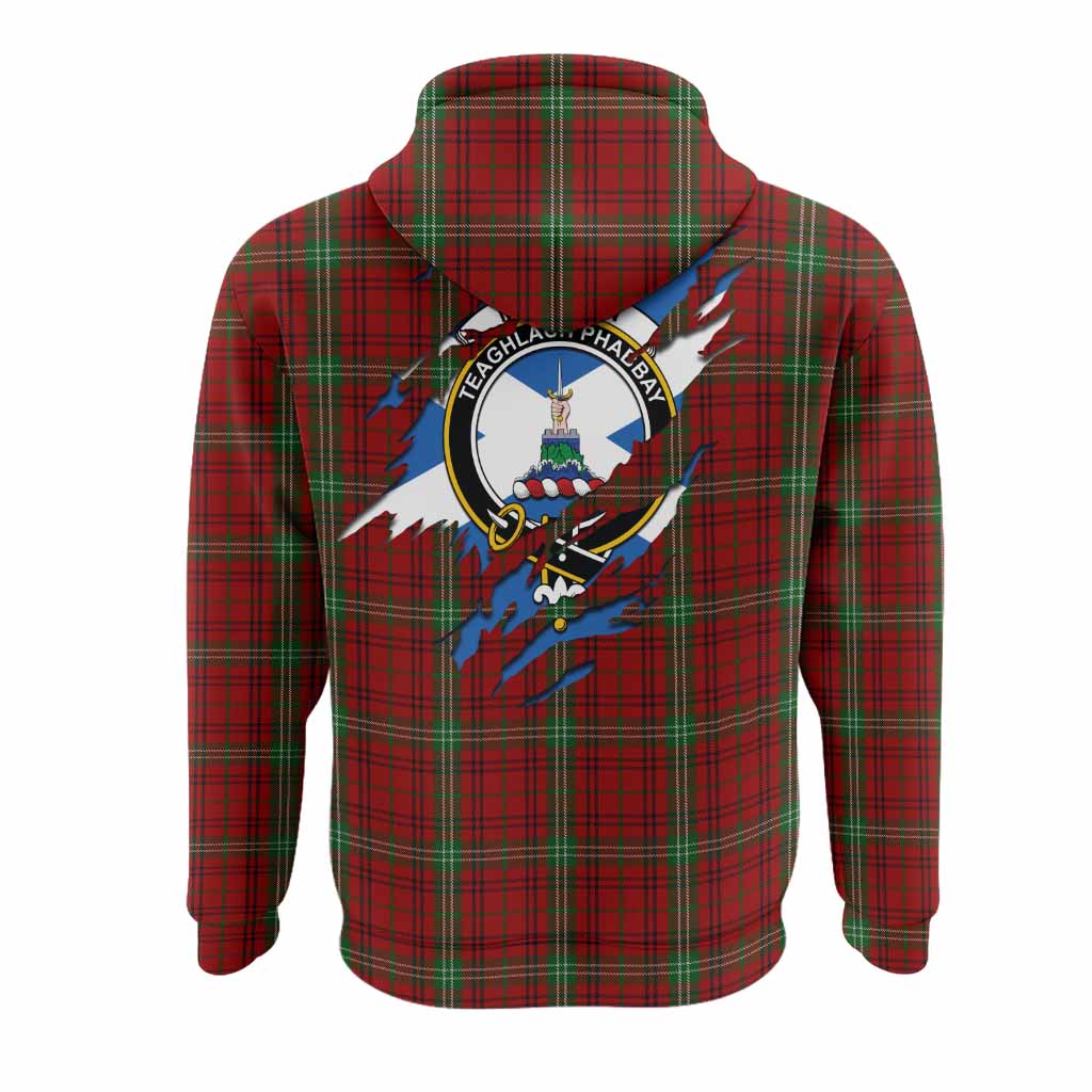 Morrison Clan Crest In Me Tartan Hoodie Scotland Flag Style