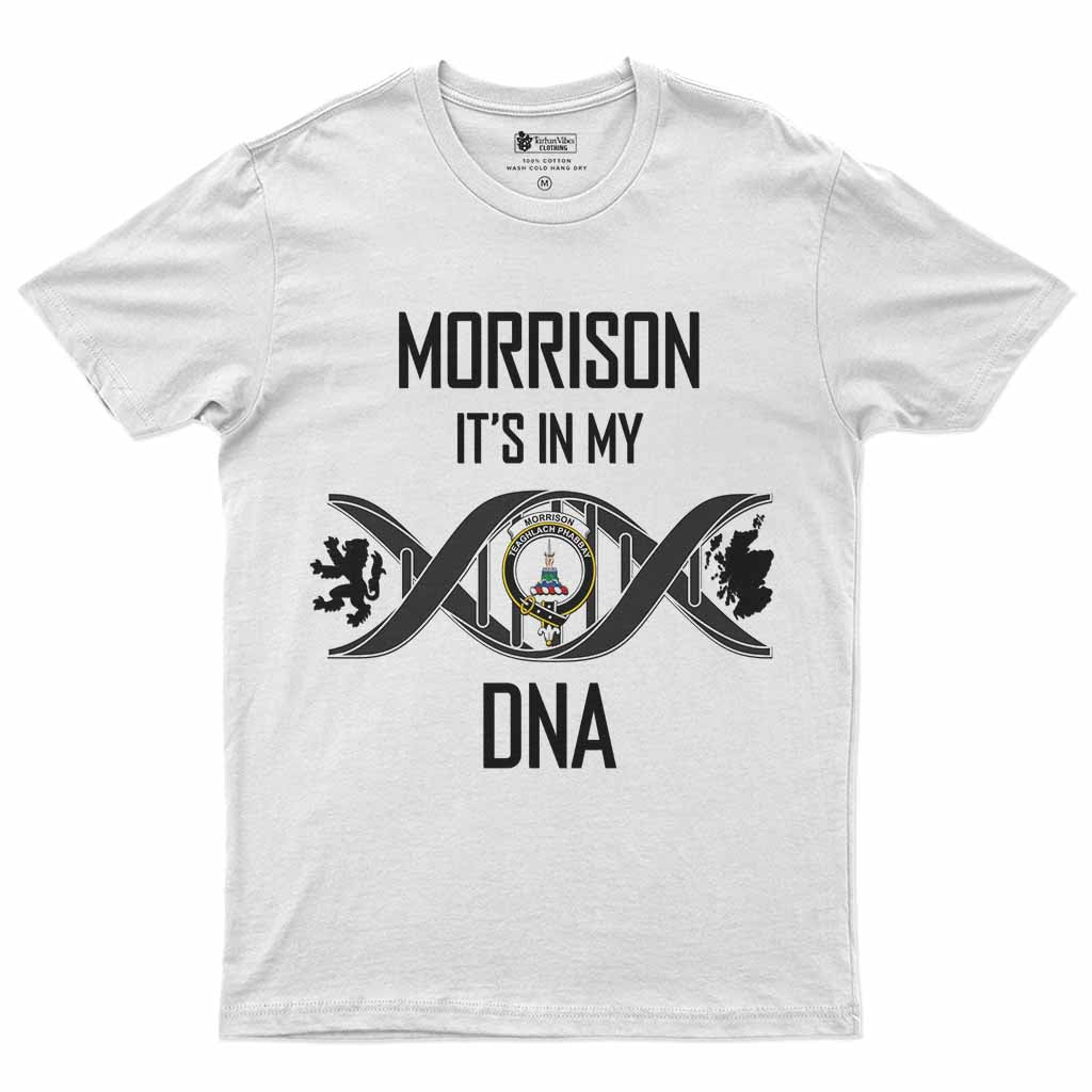 Morrison Clan DNA Men's T-Shirt White - Tartan Vibes Clothing