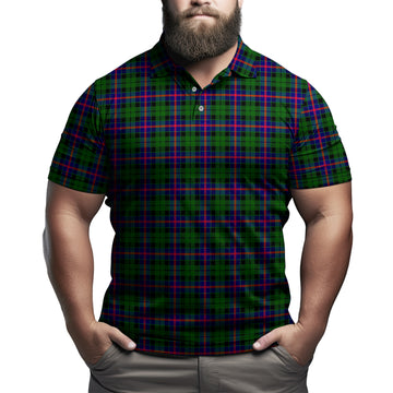 Morrison Modern Tartan Mens Polo Shirt