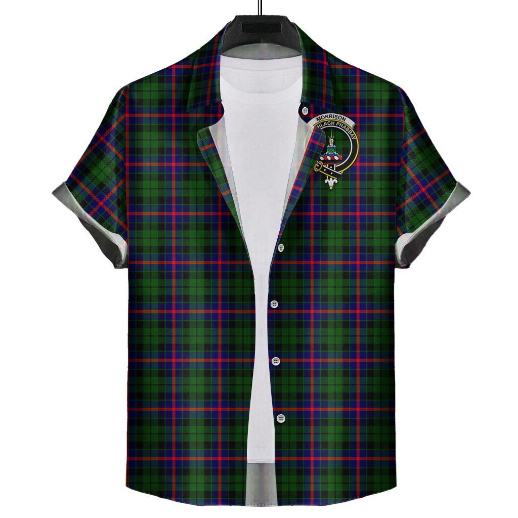 morrison-modern-tartan-short-sleeve-button-down-shirt-with-family-crest
