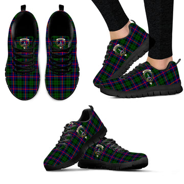 Morrison Modern Tartan Sneakers with Family Crest