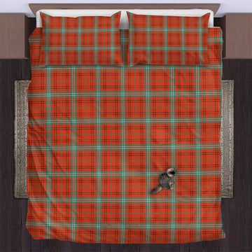 Morrison Red Ancient Tartan Bedding Set