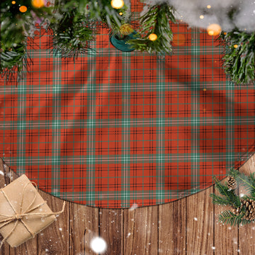 Morrison Red Ancient Tartan Christmas Tree Skirt