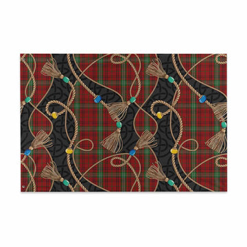 Morrison Scottish Tartan Twisted Ropes Stylized House Flag 48*72 inch (120*180 cm) - Tartan Vibes Clothing