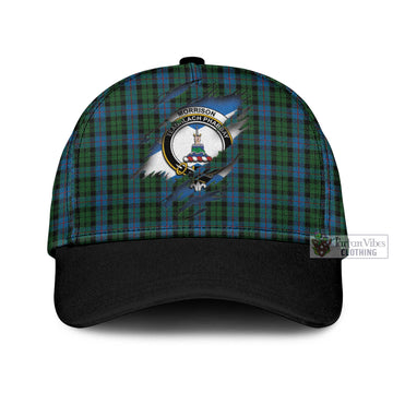 Morrison Society Tartan Classic Cap with Family Crest In Me Style