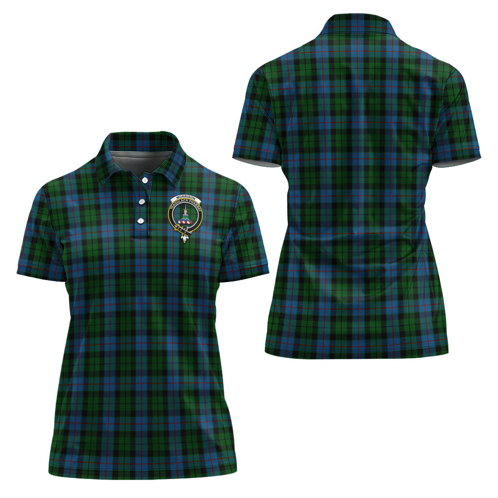 morrison-society-tartan-polo-shirt-with-family-crest-for-women