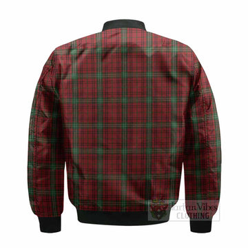 Morrison Tartan Crest Bomber Jacket Ferocious Lion Style
