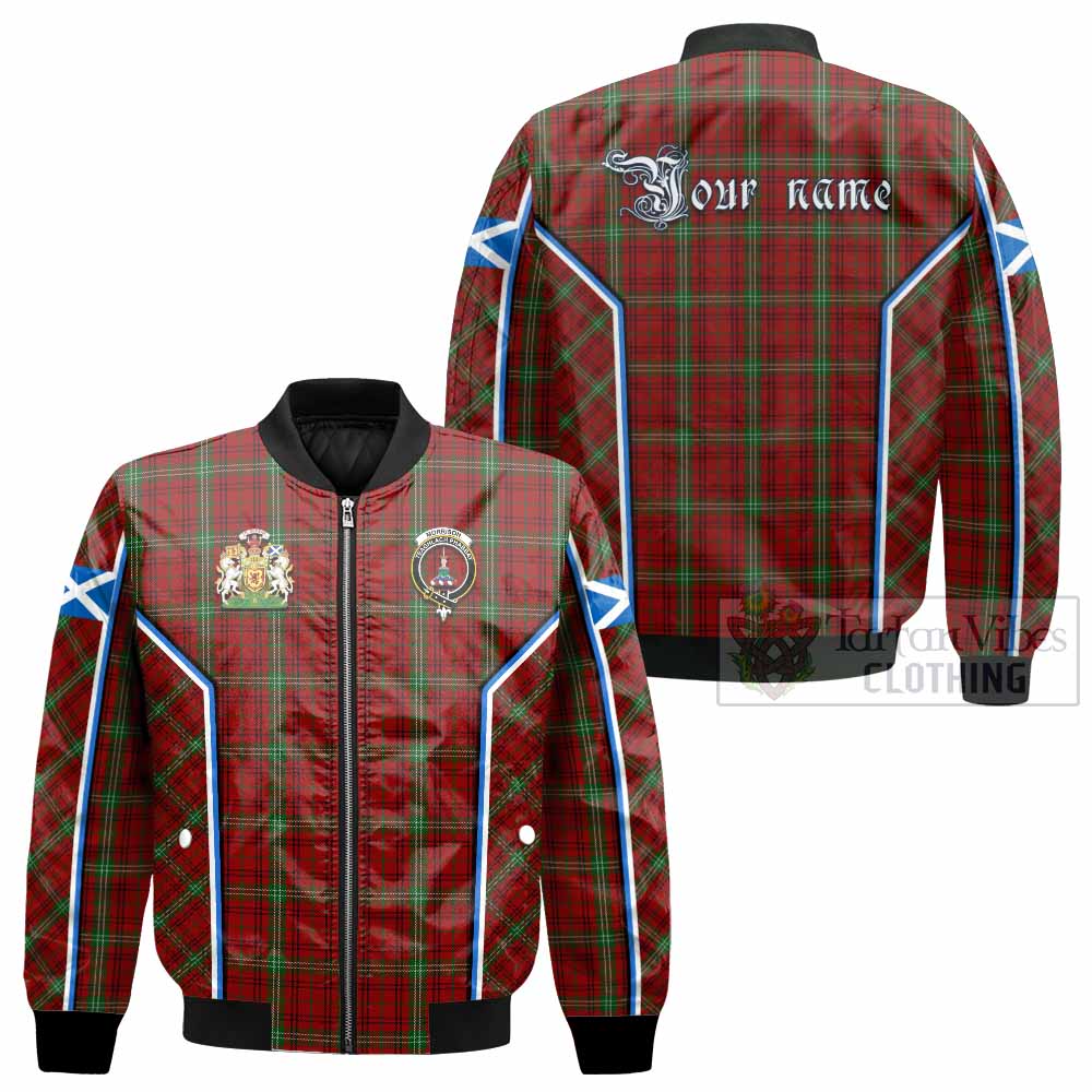 Morrison Tartan Crest Bomber Jacket Scotland Coat of Arm Flag Style - Tartan Vibes Clothing