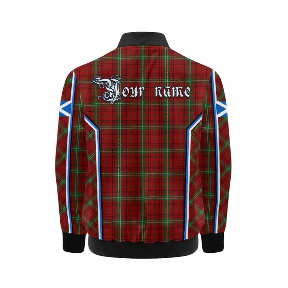 Morrison Tartan Crest Kid Bomber Jacket Scotland Coat of Arm Flag Style - Tartan Vibes Clothing