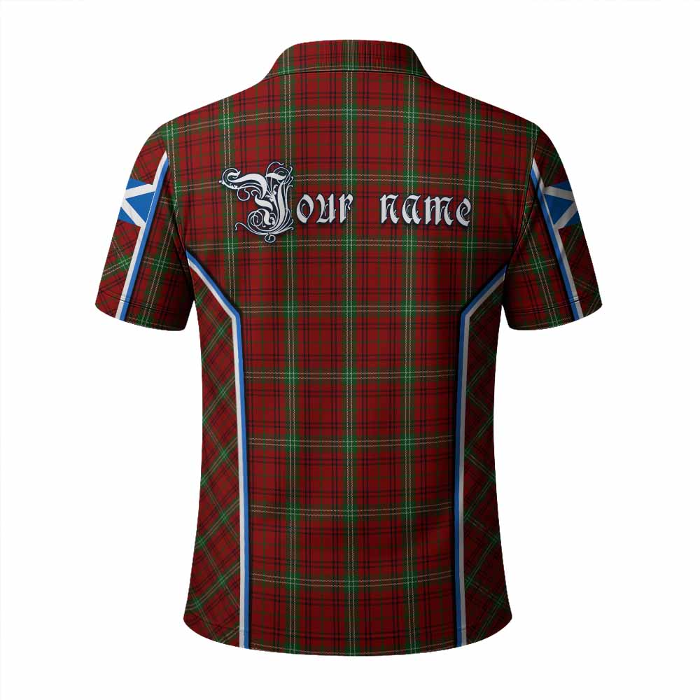 Morrison Tartan Crest Polo Shirt Scotland Coat of Arm Flag Style - Tartan Vibes Clothing