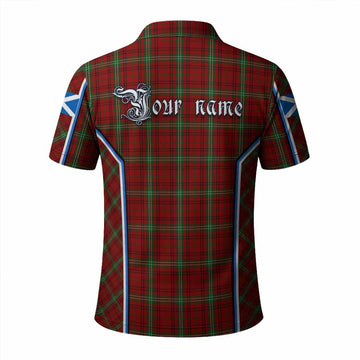 Morrison Tartan Crest Polo Shirt Scotland Coat of Arm Flag Style - Tartan Vibes Clothing