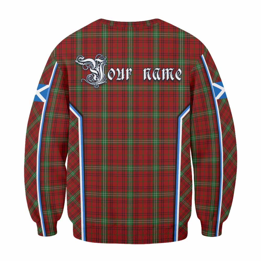 Morrison Tartan Crest Sweatshirt Scotland Coat of Arm Flag Style - Tartan Vibes Clothing