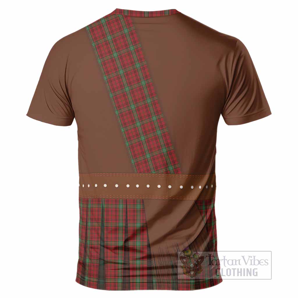 Morrison Tartan Crest T-Shirt Kilt Costume Style