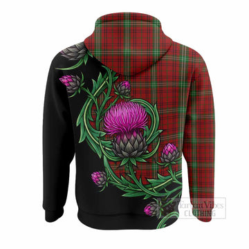 Morrison Tartan Hoodie Resilient Scottish Thistle