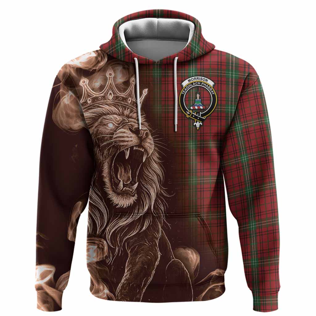 Morrison Tartan Hoodie Roaring Lion Heritage