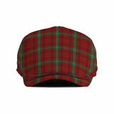 Morrison Tartan Jeff Cap, Tartan Flat Cap Jeff Hat - Tartan Vibes Clothing