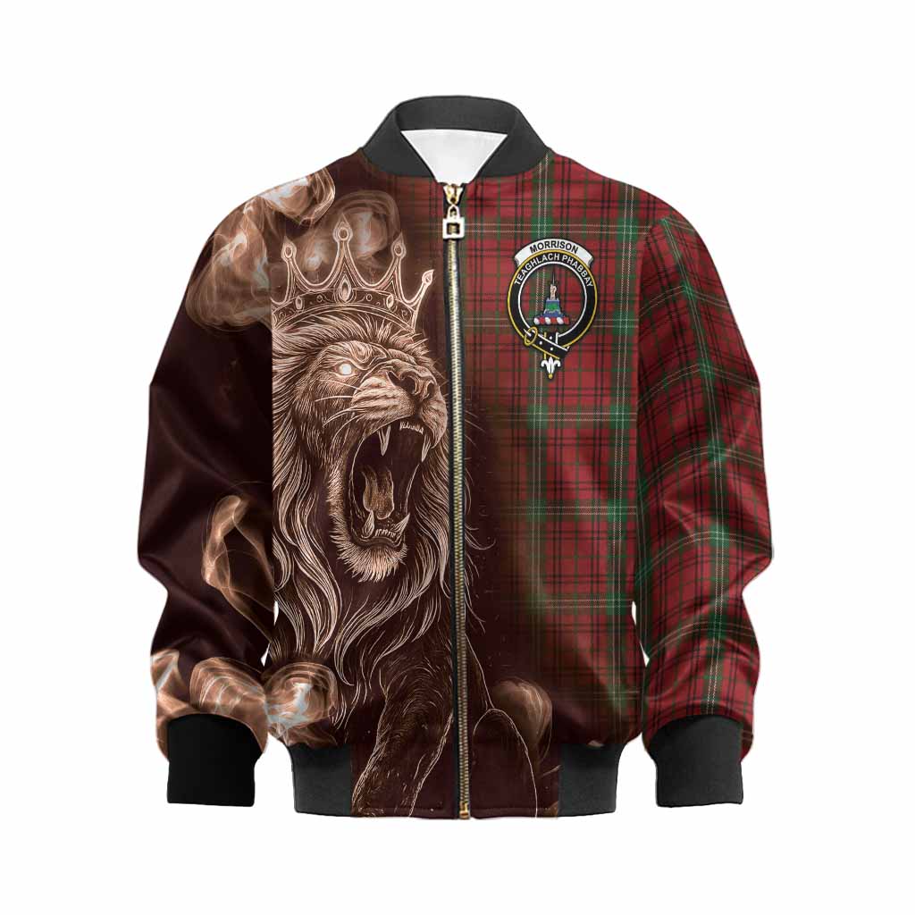 Morrison Tartan Kid Bomber Jacket Roaring Lion Heritage