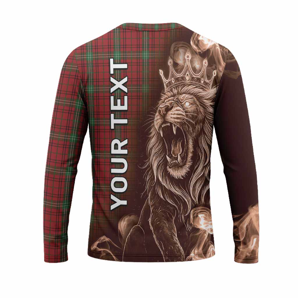 Morrison Tartan Long Sleeve T-Shirt Roaring Lion Heritage