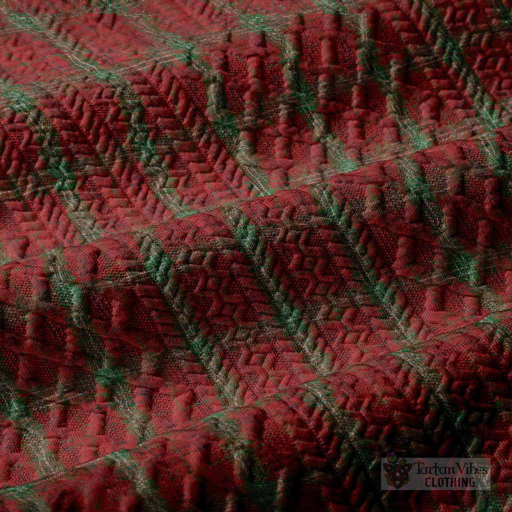 Morrison Tartan Men’s Polo Sweater Top with Family Crest