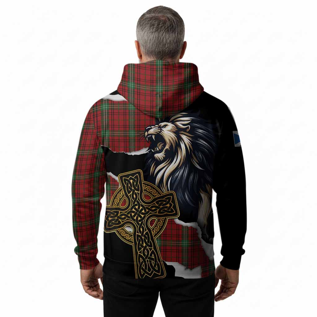 Morrison Tartan Scottish Hoodie Lion Celtic Heritage