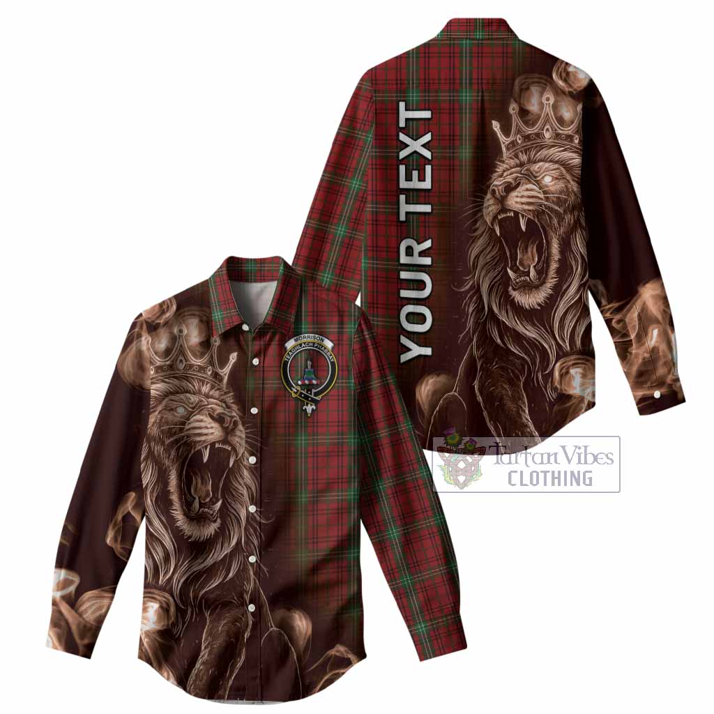 Morrison Tartan Women Casual Shirt Roaring Lion Heritage