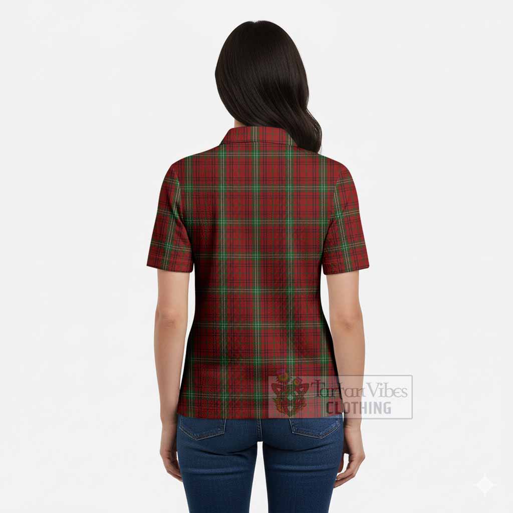 Morrison Tartan Women’s Polo Sweater Top