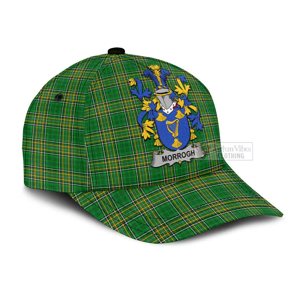 Morrogh Irish Clan Tartan Classic Baseball Cap with Coat of Arms - Tartan Vibes Clothing