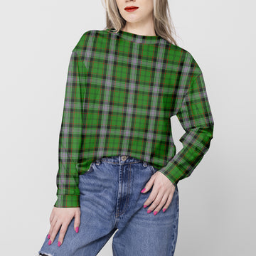 Moss Tartan Sweatshirt Unisex - Tartan Vibes Clothing