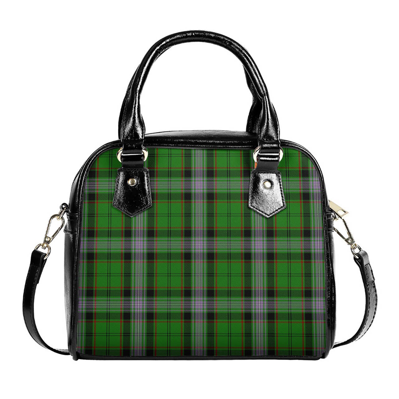 Moss Tartan Shoulder Handbags One Size 9*21*24 cm (3.54*8.27*9.45 inches) - Tartan Vibes Clothing
