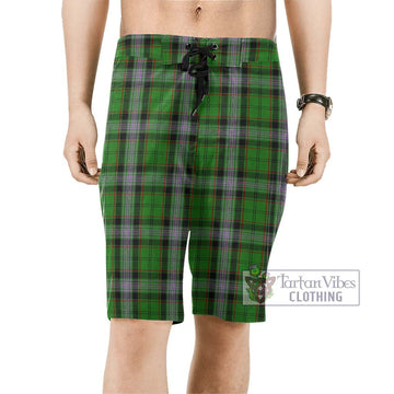 Moss Tartan Men's Board Shorts Men - Tartan Vibes Clothing