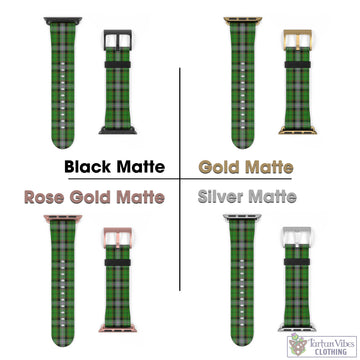 Moss Tartan Watch Band 42 - 45 mm - Tartan Vibes Clothing