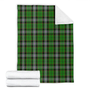 Moss Tartan Blanket X-Large 59 x 79 inches 150 x 200 cm - Tartan Vibes Clothing
