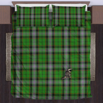 Moss Tartan Bedding Set UK Bedding Set - Tartan Vibes Clothing