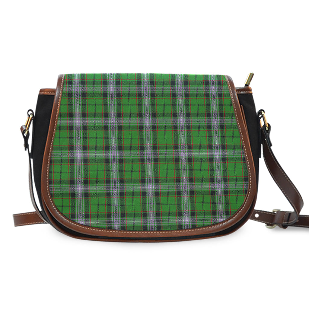 Moss Tartan Saddle Bag One Size 9.05*3.35*7.48 inch - Tartan Vibes Clothing