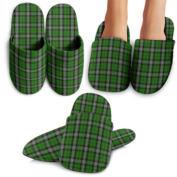 Moss Tartan Home Slippers - Tartan Vibes Clothing