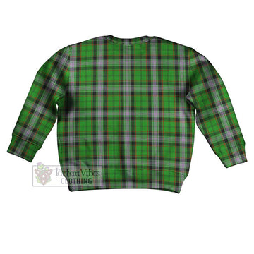 Moss Tartan Kid Ugly Sweater - Tartan Vibes Clothing