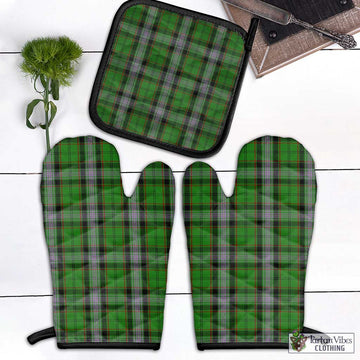 Moss Tartan Combo Oven Mitt & Pot-Holder - Tartan Vibes Clothing