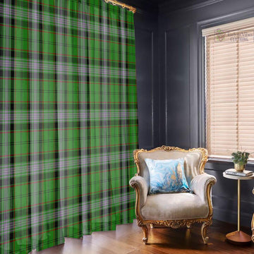 Moss Tartan Window Curtain