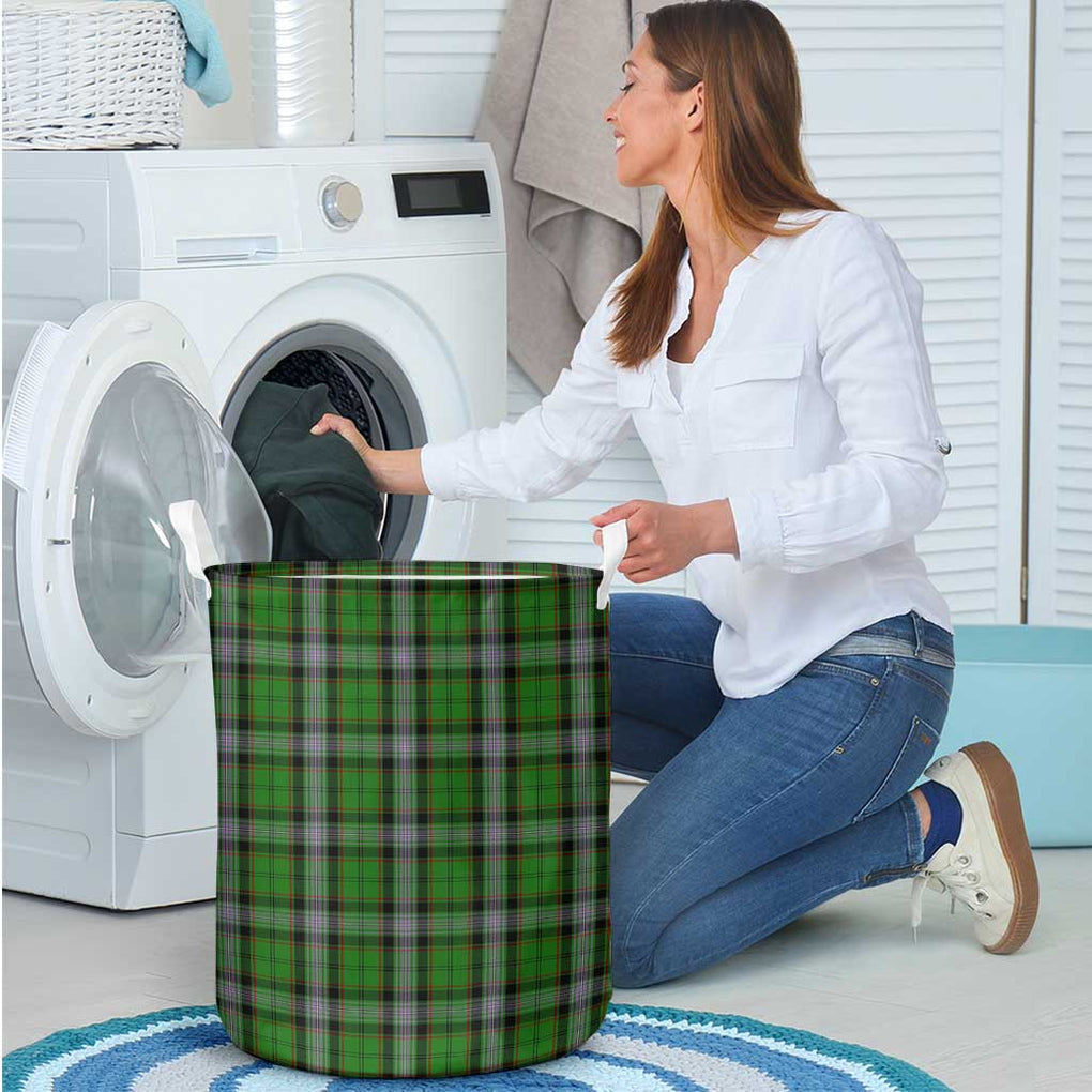 Moss Tartan Laundry Basket - Tartan Vibes Clothing