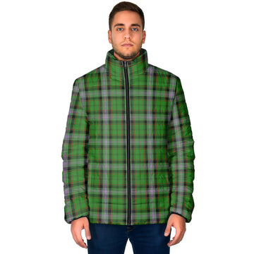 Moss Tartan Padded Jacket - Tartan Vibes Clothing