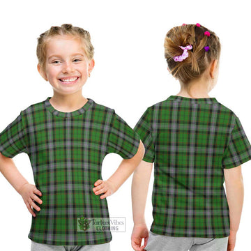 Moss Tartan Kid T-Shirt - Tartan Vibes Clothing